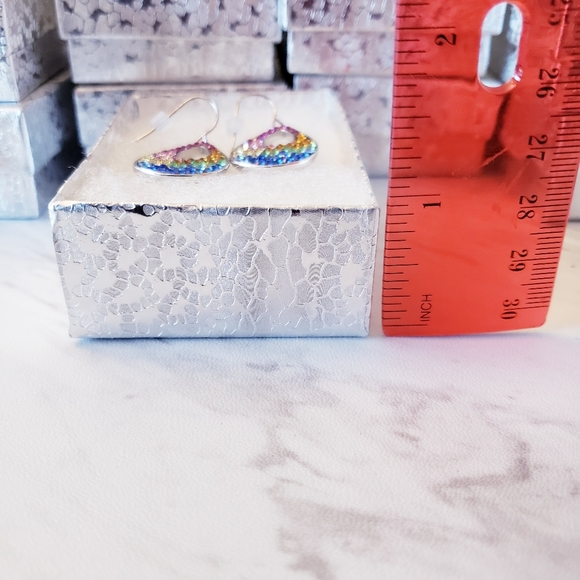 Lot Of 25 PC. Silver Boxes Cotton Filled Jewelry - Picture 8 of 8